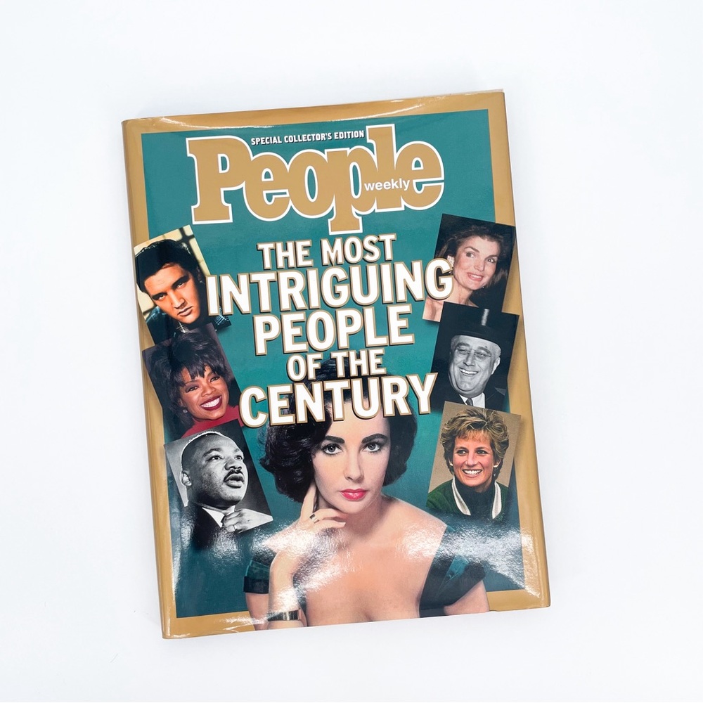 ☀️ 3/$25 People Weekly Most Intriguing People Hardback Coffee Table Book